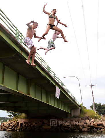 Richard Moore, Emma MacIssac and Connor McVey
